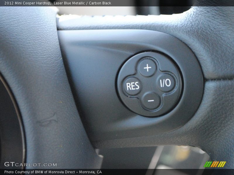 Laser Blue Metallic / Carbon Black 2012 Mini Cooper Hardtop