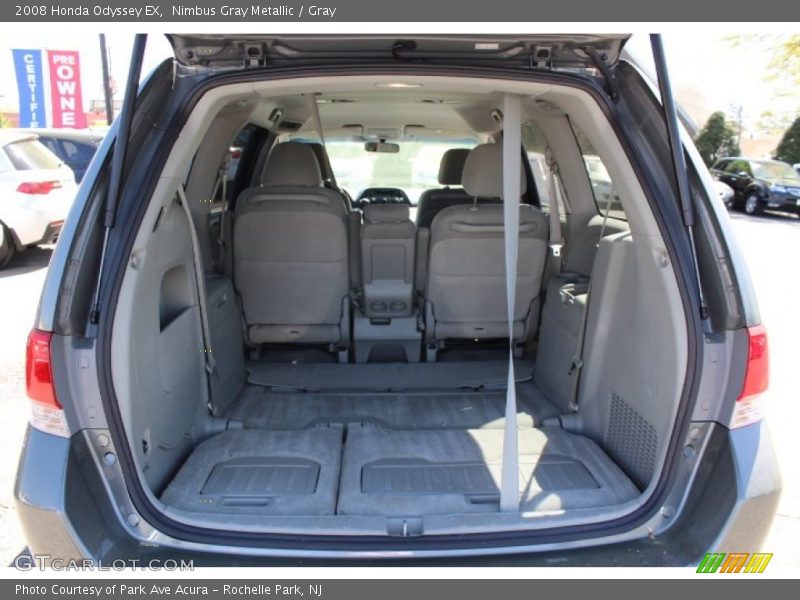Nimbus Gray Metallic / Gray 2008 Honda Odyssey EX