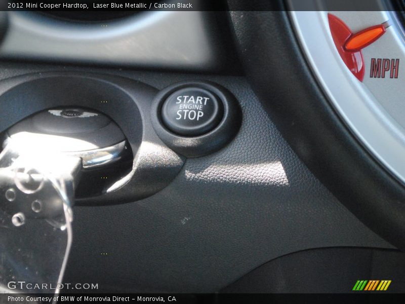 Laser Blue Metallic / Carbon Black 2012 Mini Cooper Hardtop