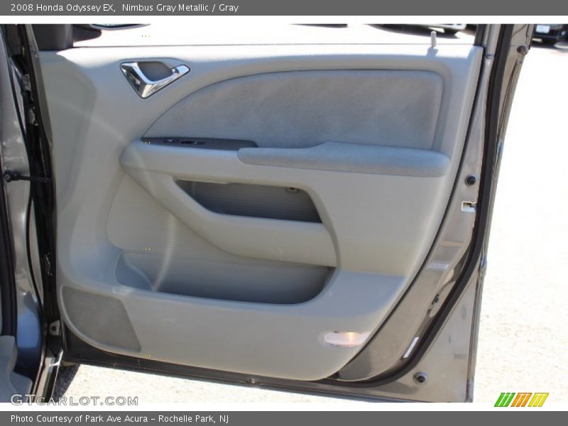 Nimbus Gray Metallic / Gray 2008 Honda Odyssey EX