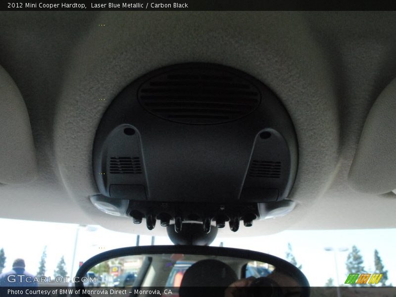 Laser Blue Metallic / Carbon Black 2012 Mini Cooper Hardtop
