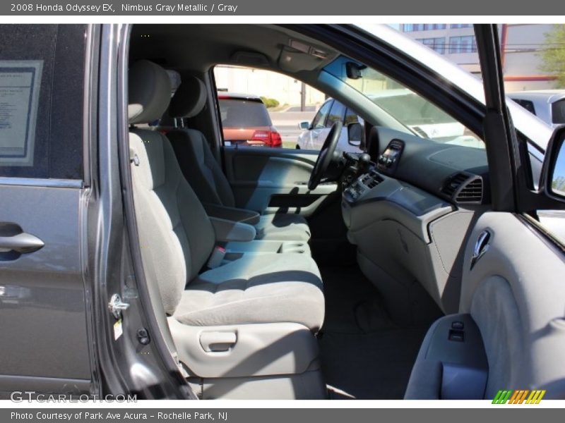 Nimbus Gray Metallic / Gray 2008 Honda Odyssey EX