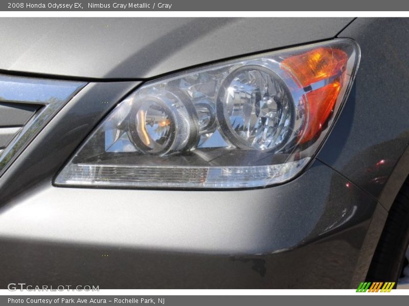 Nimbus Gray Metallic / Gray 2008 Honda Odyssey EX