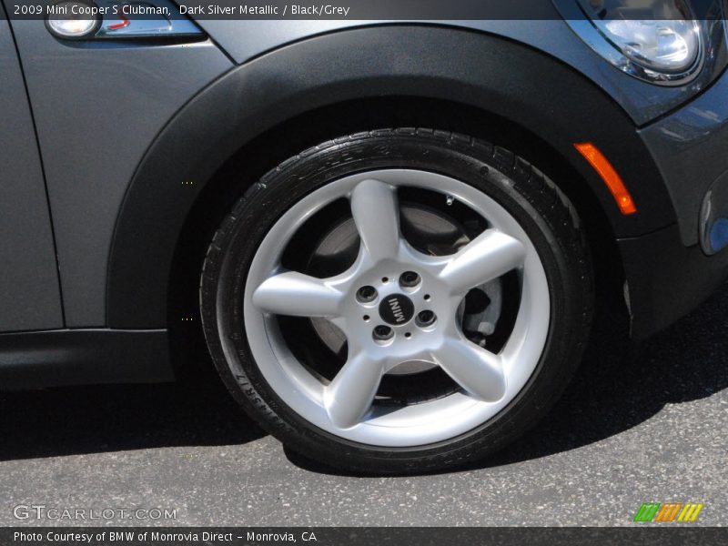 Dark Silver Metallic / Black/Grey 2009 Mini Cooper S Clubman