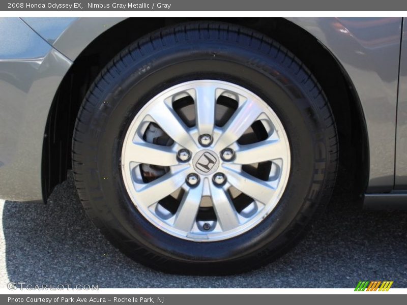 Nimbus Gray Metallic / Gray 2008 Honda Odyssey EX