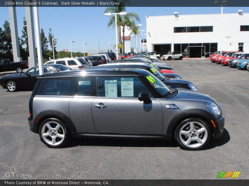Dark Silver Metallic / Black/Grey 2009 Mini Cooper S Clubman