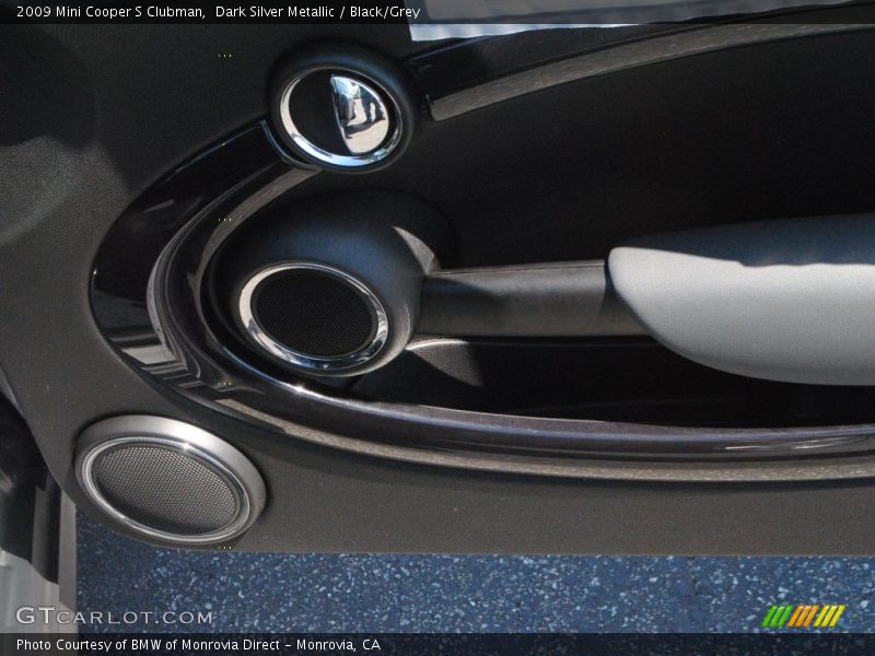 Dark Silver Metallic / Black/Grey 2009 Mini Cooper S Clubman