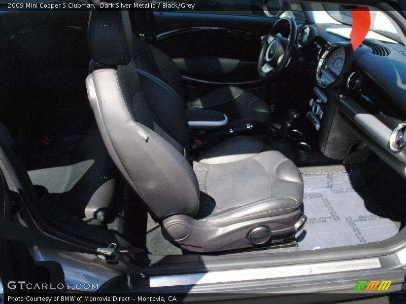 Dark Silver Metallic / Black/Grey 2009 Mini Cooper S Clubman