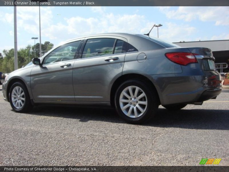Tungsten Metallic / Black 2011 Chrysler 200 Touring