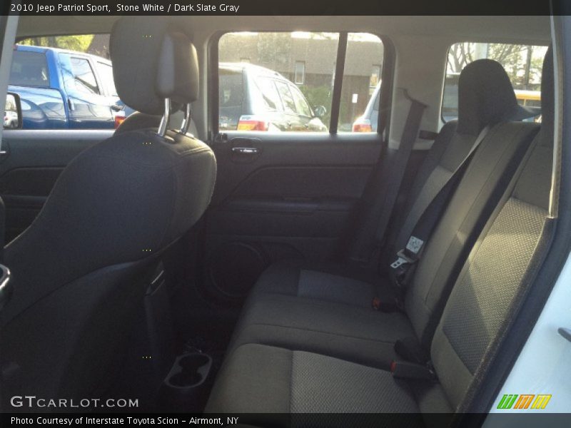 Stone White / Dark Slate Gray 2010 Jeep Patriot Sport