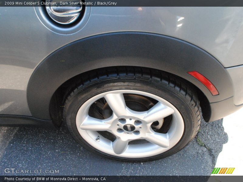 Dark Silver Metallic / Black/Grey 2009 Mini Cooper S Clubman