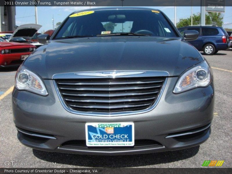 Tungsten Metallic / Black 2011 Chrysler 200 Touring