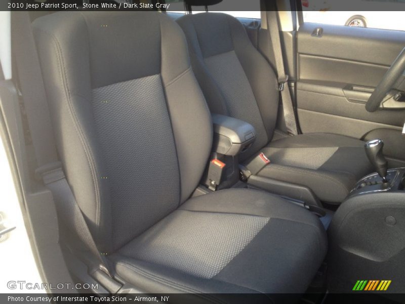 Stone White / Dark Slate Gray 2010 Jeep Patriot Sport