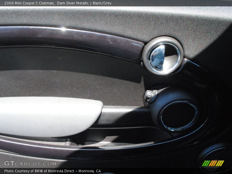 Dark Silver Metallic / Black/Grey 2009 Mini Cooper S Clubman