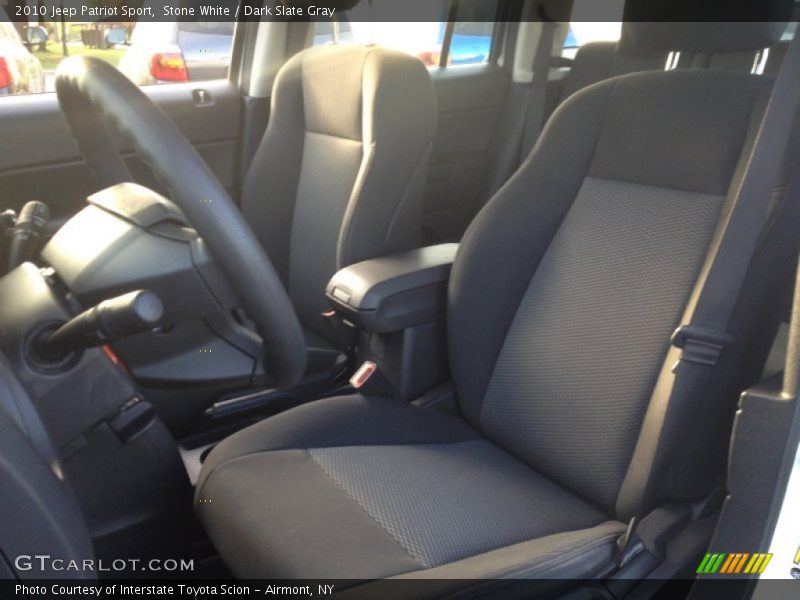 Stone White / Dark Slate Gray 2010 Jeep Patriot Sport