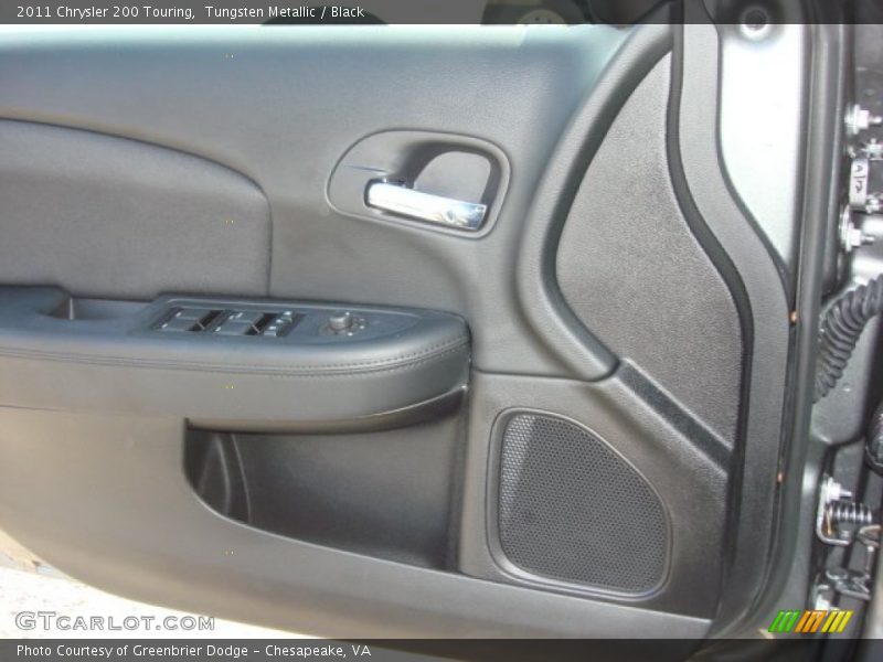Tungsten Metallic / Black 2011 Chrysler 200 Touring