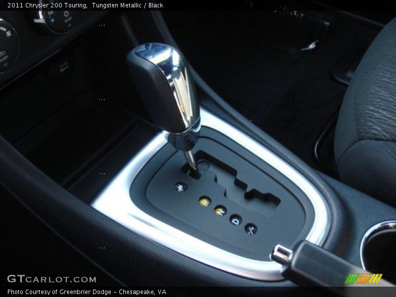 Tungsten Metallic / Black 2011 Chrysler 200 Touring