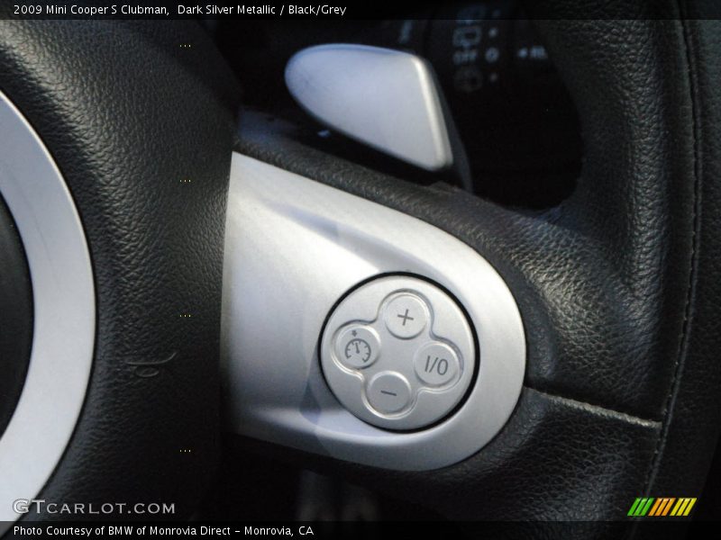 Dark Silver Metallic / Black/Grey 2009 Mini Cooper S Clubman