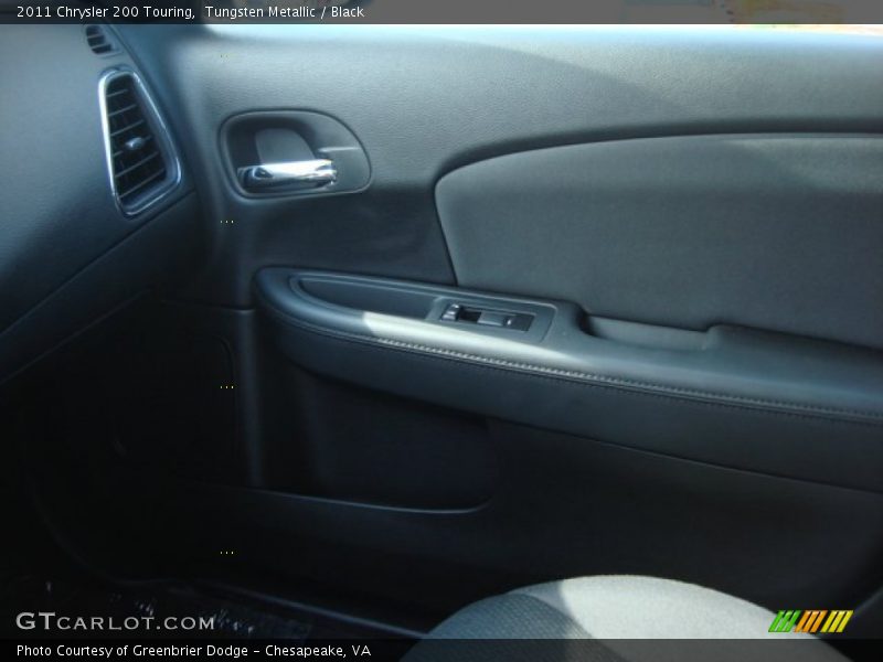 Tungsten Metallic / Black 2011 Chrysler 200 Touring