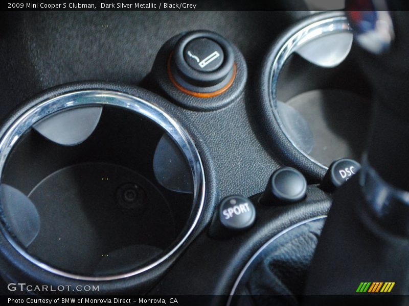 Dark Silver Metallic / Black/Grey 2009 Mini Cooper S Clubman