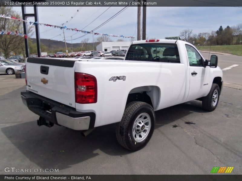  2012 Silverado 3500HD LS Regular Cab 4x4 Summit White