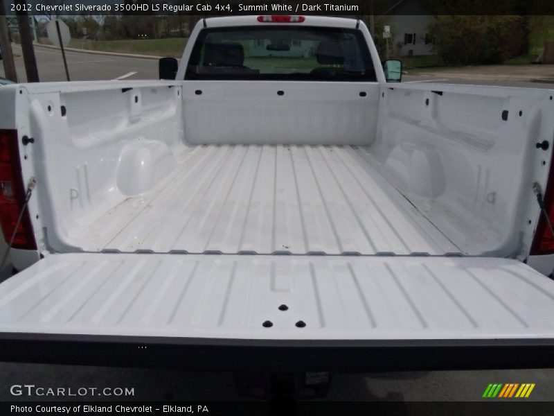  2012 Silverado 3500HD LS Regular Cab 4x4 Trunk