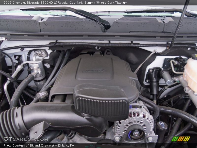  2012 Silverado 3500HD LS Regular Cab 4x4 Engine - 6.0 Liter OHV 16-Valve Vortec V8