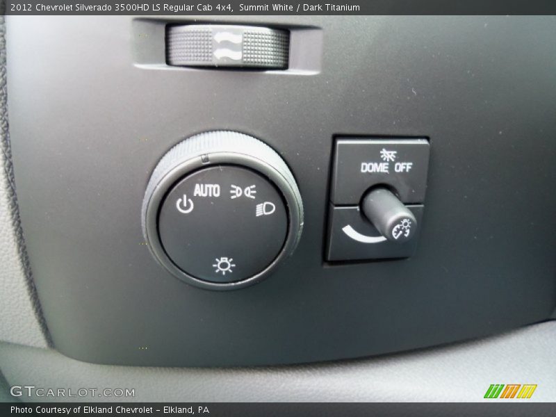 Controls of 2012 Silverado 3500HD LS Regular Cab 4x4