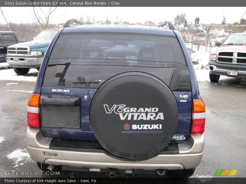 Catseye Blue Metallic / Gray 2001 Suzuki Grand Vitara JLX 4x4