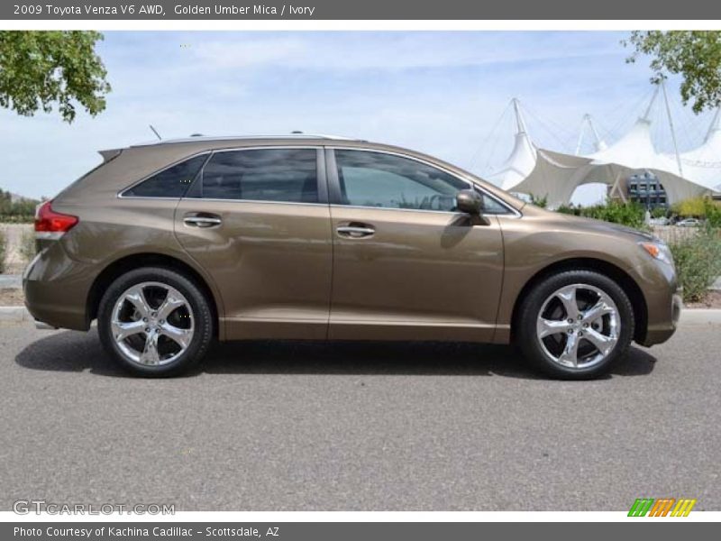 Golden Umber Mica / Ivory 2009 Toyota Venza V6 AWD