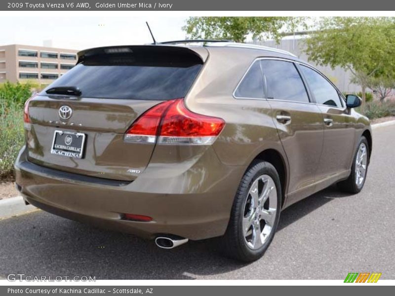 Golden Umber Mica / Ivory 2009 Toyota Venza V6 AWD