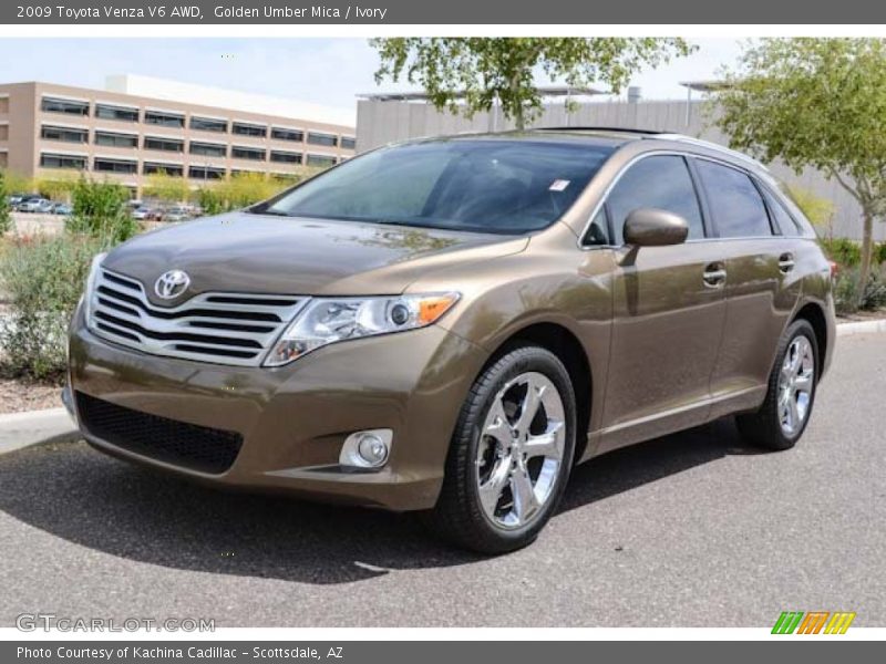 Golden Umber Mica / Ivory 2009 Toyota Venza V6 AWD