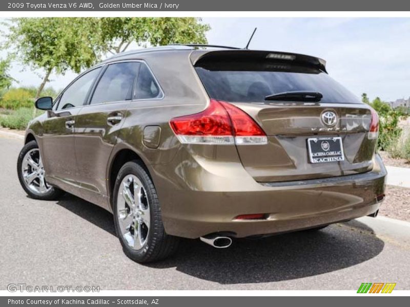 Golden Umber Mica / Ivory 2009 Toyota Venza V6 AWD