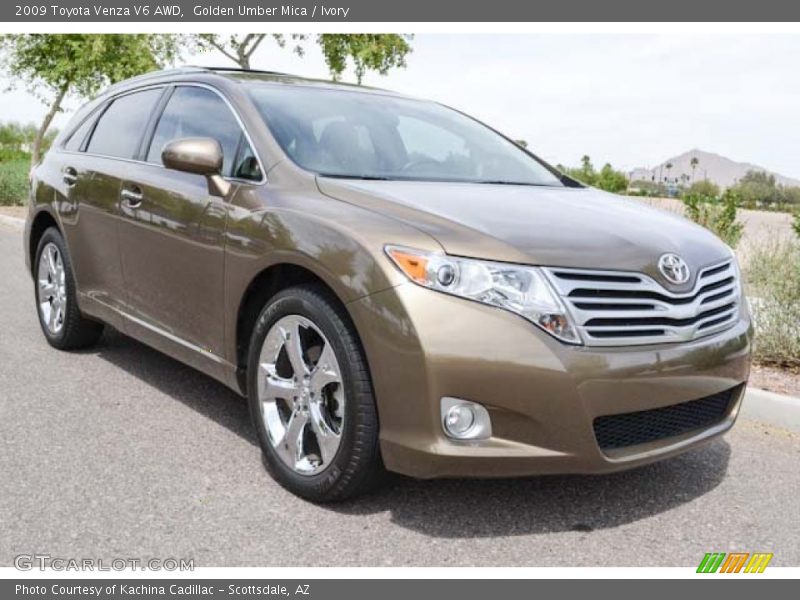 Golden Umber Mica / Ivory 2009 Toyota Venza V6 AWD