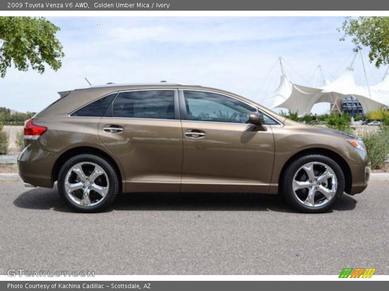 Golden Umber Mica / Ivory 2009 Toyota Venza V6 AWD