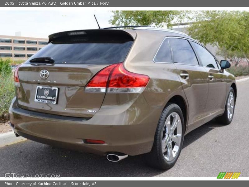 Golden Umber Mica / Ivory 2009 Toyota Venza V6 AWD