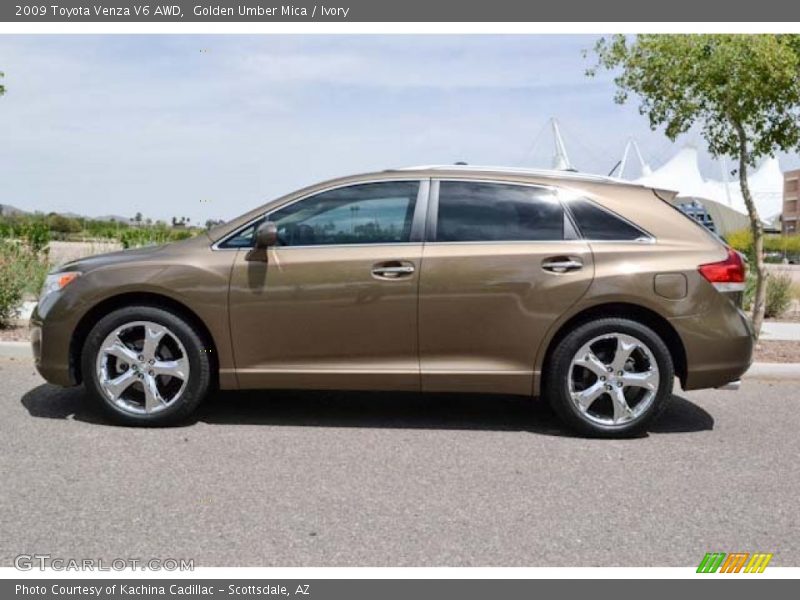 Golden Umber Mica / Ivory 2009 Toyota Venza V6 AWD