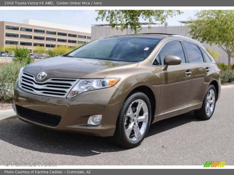 Golden Umber Mica / Ivory 2009 Toyota Venza V6 AWD