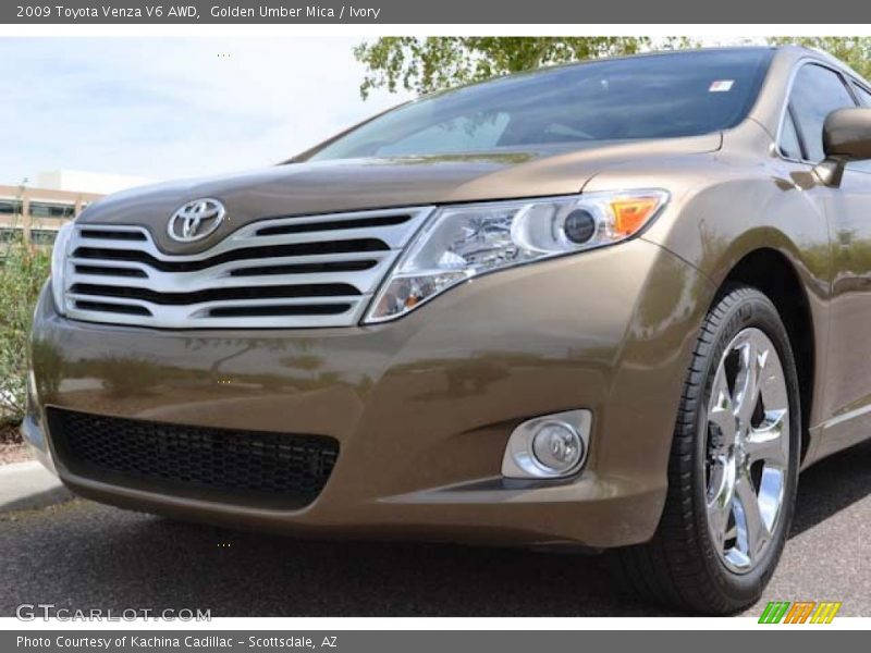 Golden Umber Mica / Ivory 2009 Toyota Venza V6 AWD