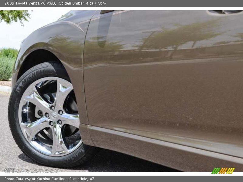 Golden Umber Mica / Ivory 2009 Toyota Venza V6 AWD