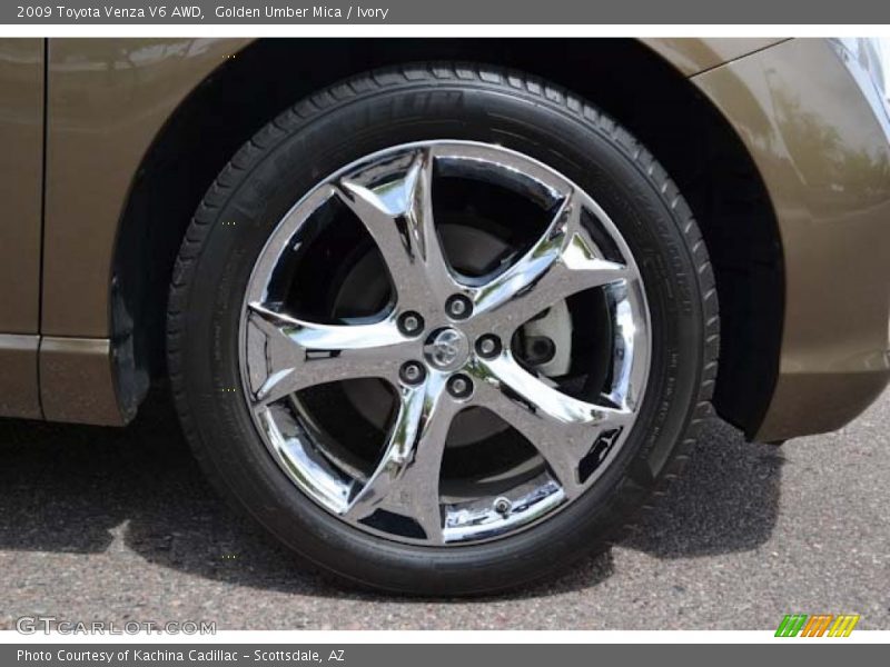 Golden Umber Mica / Ivory 2009 Toyota Venza V6 AWD