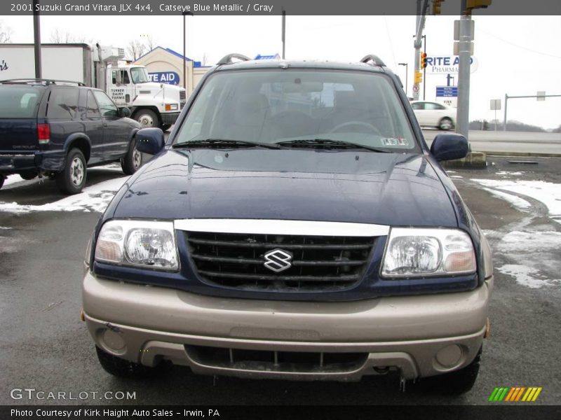 Catseye Blue Metallic / Gray 2001 Suzuki Grand Vitara JLX 4x4