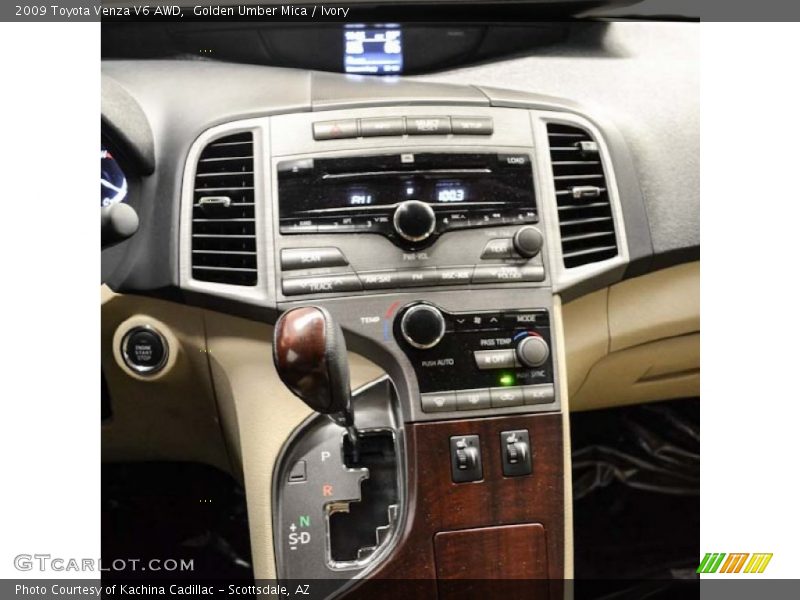 Golden Umber Mica / Ivory 2009 Toyota Venza V6 AWD