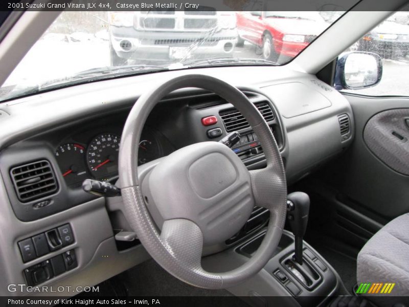 Catseye Blue Metallic / Gray 2001 Suzuki Grand Vitara JLX 4x4