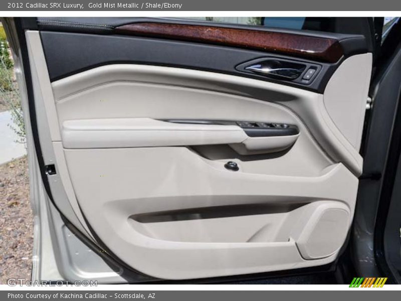 Gold Mist Metallic / Shale/Ebony 2012 Cadillac SRX Luxury