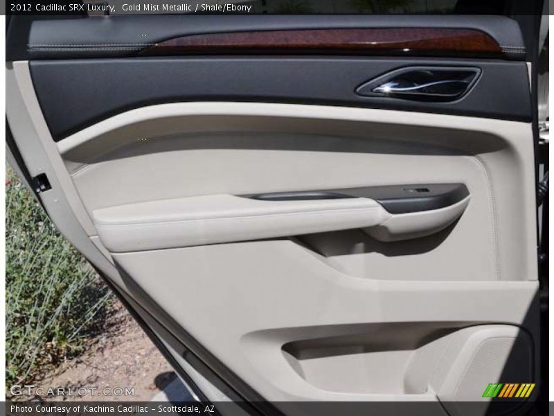 Gold Mist Metallic / Shale/Ebony 2012 Cadillac SRX Luxury