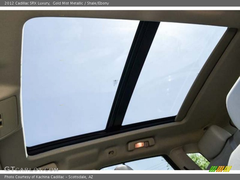 Gold Mist Metallic / Shale/Ebony 2012 Cadillac SRX Luxury
