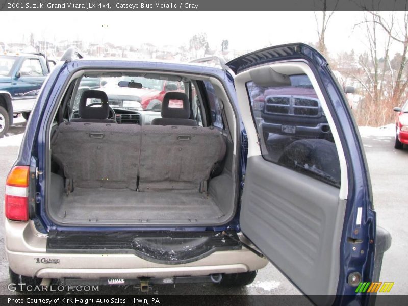 Catseye Blue Metallic / Gray 2001 Suzuki Grand Vitara JLX 4x4