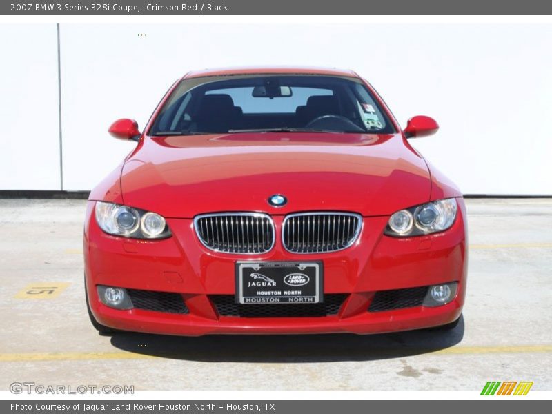 Crimson Red / Black 2007 BMW 3 Series 328i Coupe