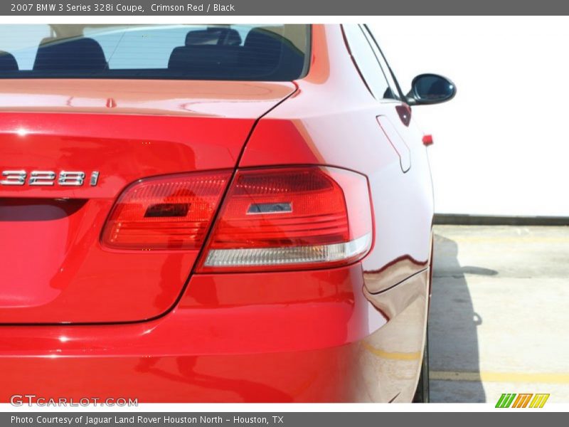 Crimson Red / Black 2007 BMW 3 Series 328i Coupe